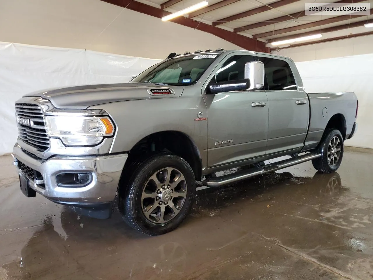 2020 Ram 2500 Big Horn VIN: 3C6UR5DL0LG308382 Lot: 72585704