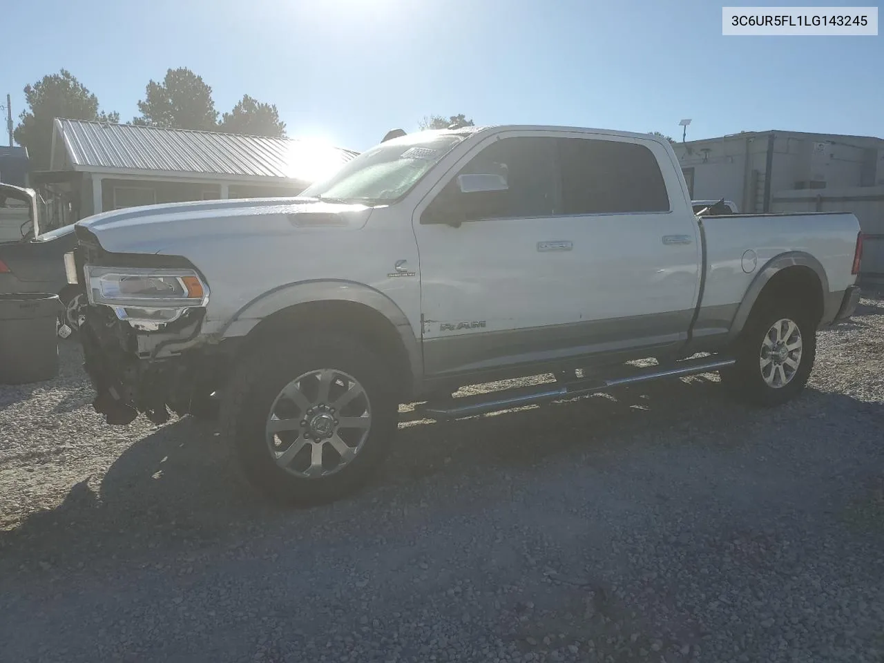 2020 Ram 2500 Laramie VIN: 3C6UR5FL1LG143245 Lot: 73586804