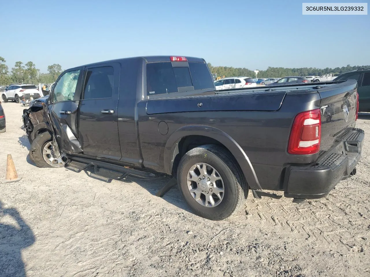 2020 Ram 2500 Laramie VIN: 3C6UR5NL3LG239332 Lot: 74029014