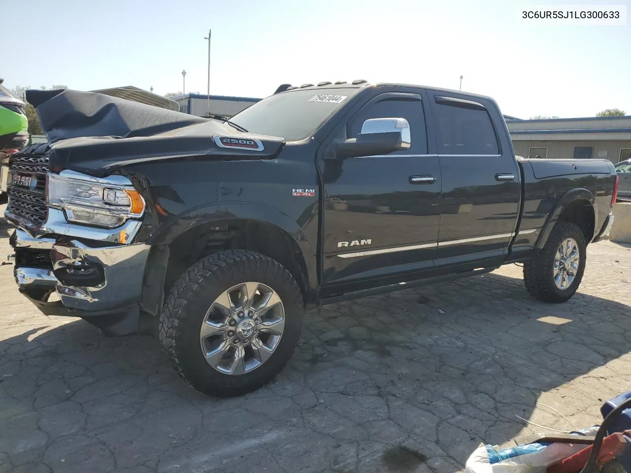 2020 Ram 2500 Limited VIN: 3C6UR5SJ1LG300633 Lot: 75461044