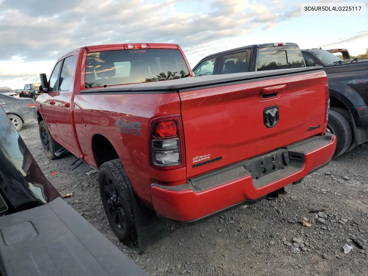 2020 Ram 2500 Big Horn VIN: 3C6UR5DL4LG225117 Lot: 75621424