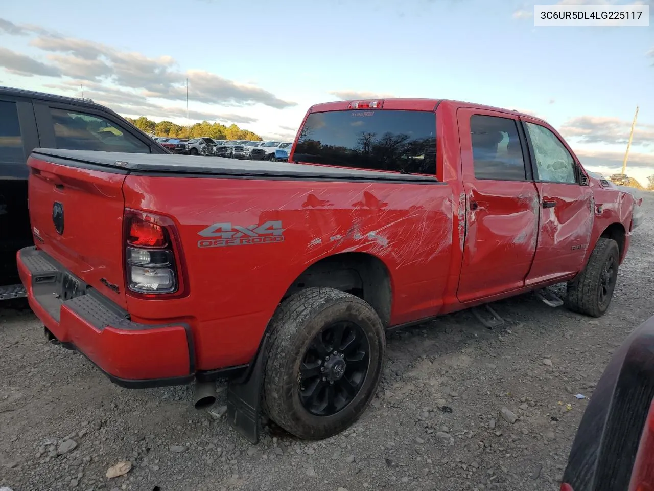 2020 Ram 2500 Big Horn VIN: 3C6UR5DL4LG225117 Lot: 75621424