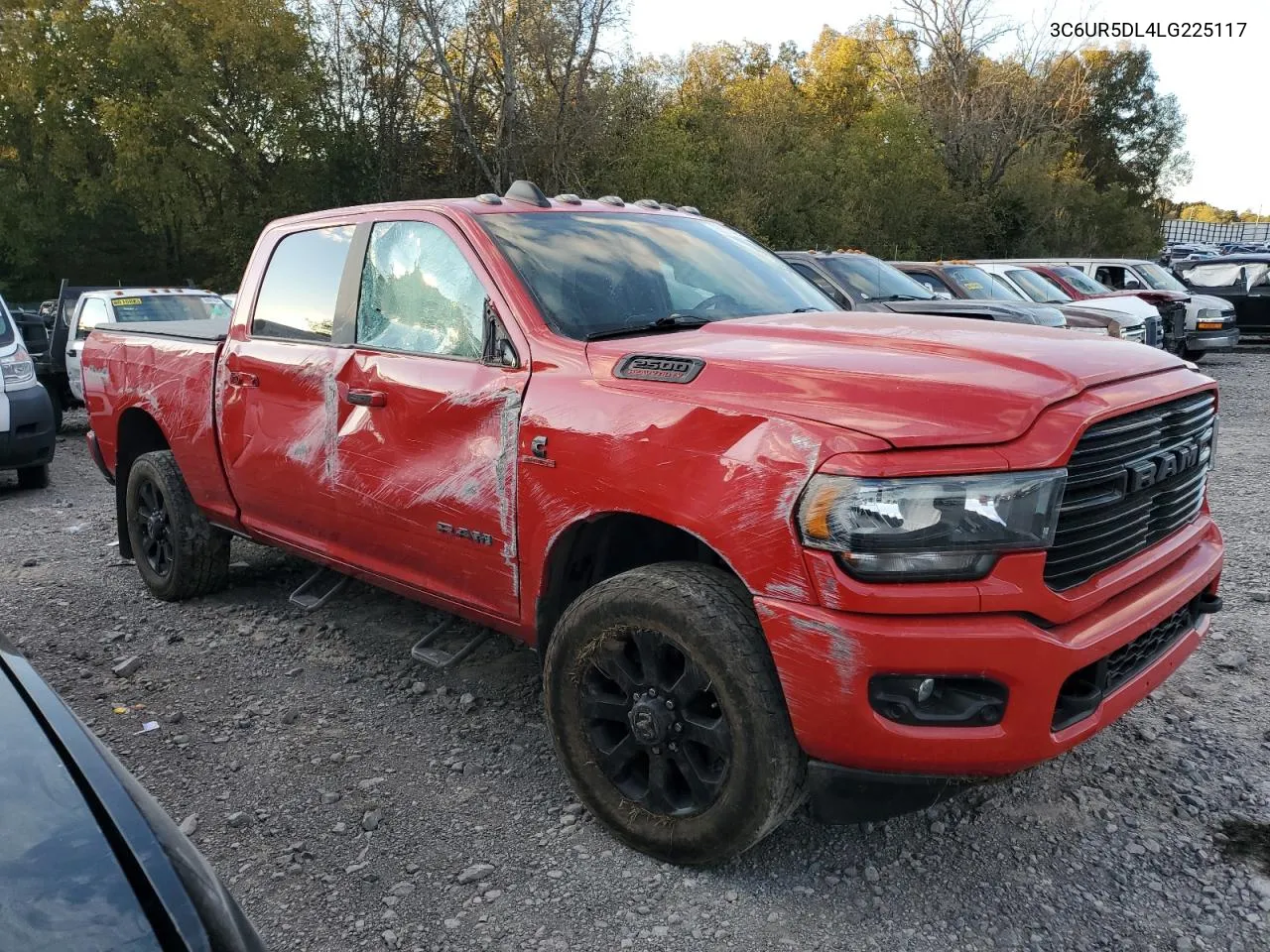 2020 Ram 2500 Big Horn VIN: 3C6UR5DL4LG225117 Lot: 75621424