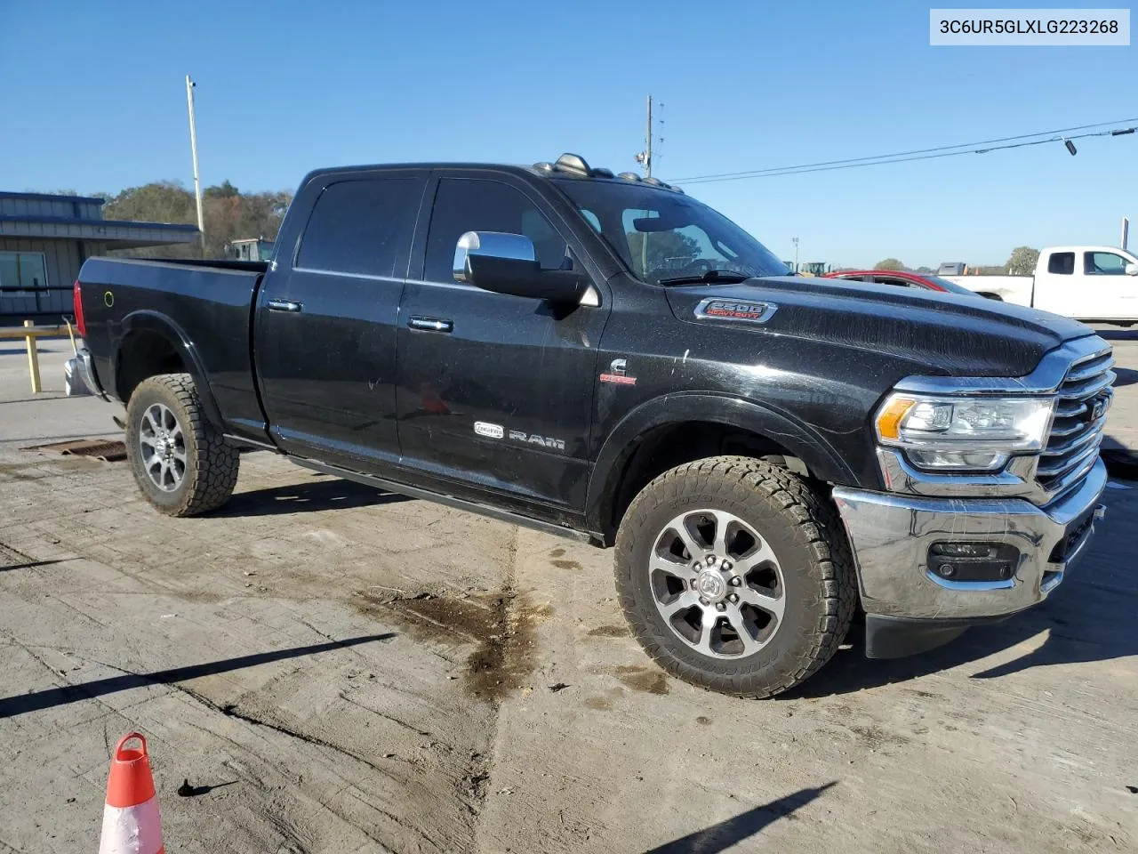 2020 Ram 2500 Longhorn VIN: 3C6UR5GLXLG223268 Lot: 76683674