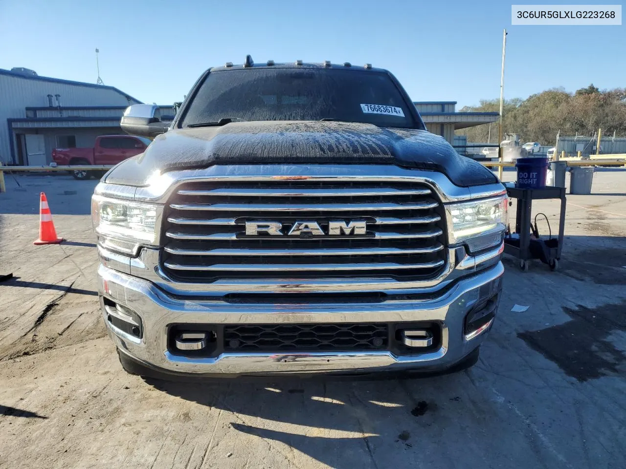 2020 Ram 2500 Longhorn VIN: 3C6UR5GLXLG223268 Lot: 76683674