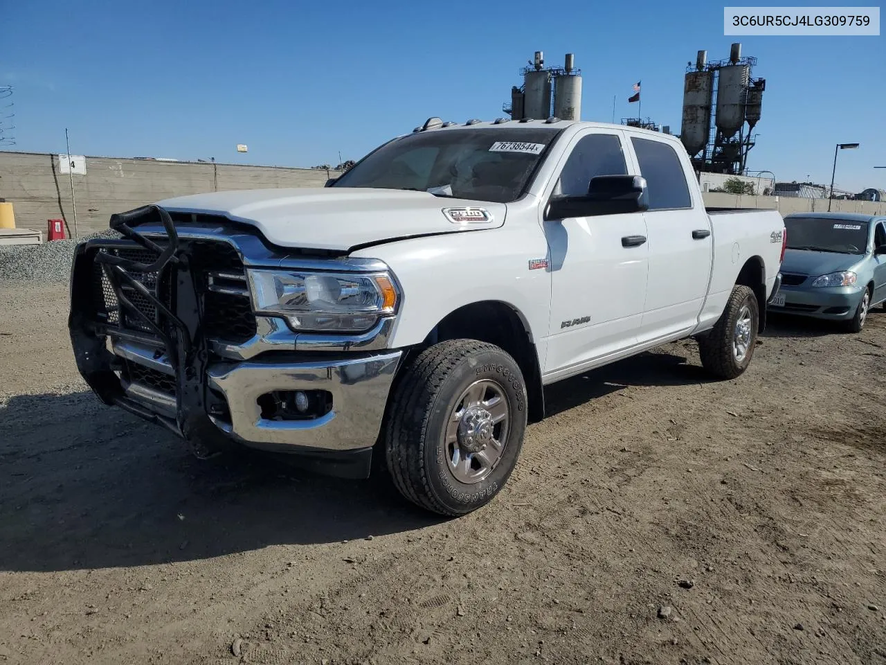 2020 Ram 2500 Tradesman VIN: 3C6UR5CJ4LG309759 Lot: 76738544