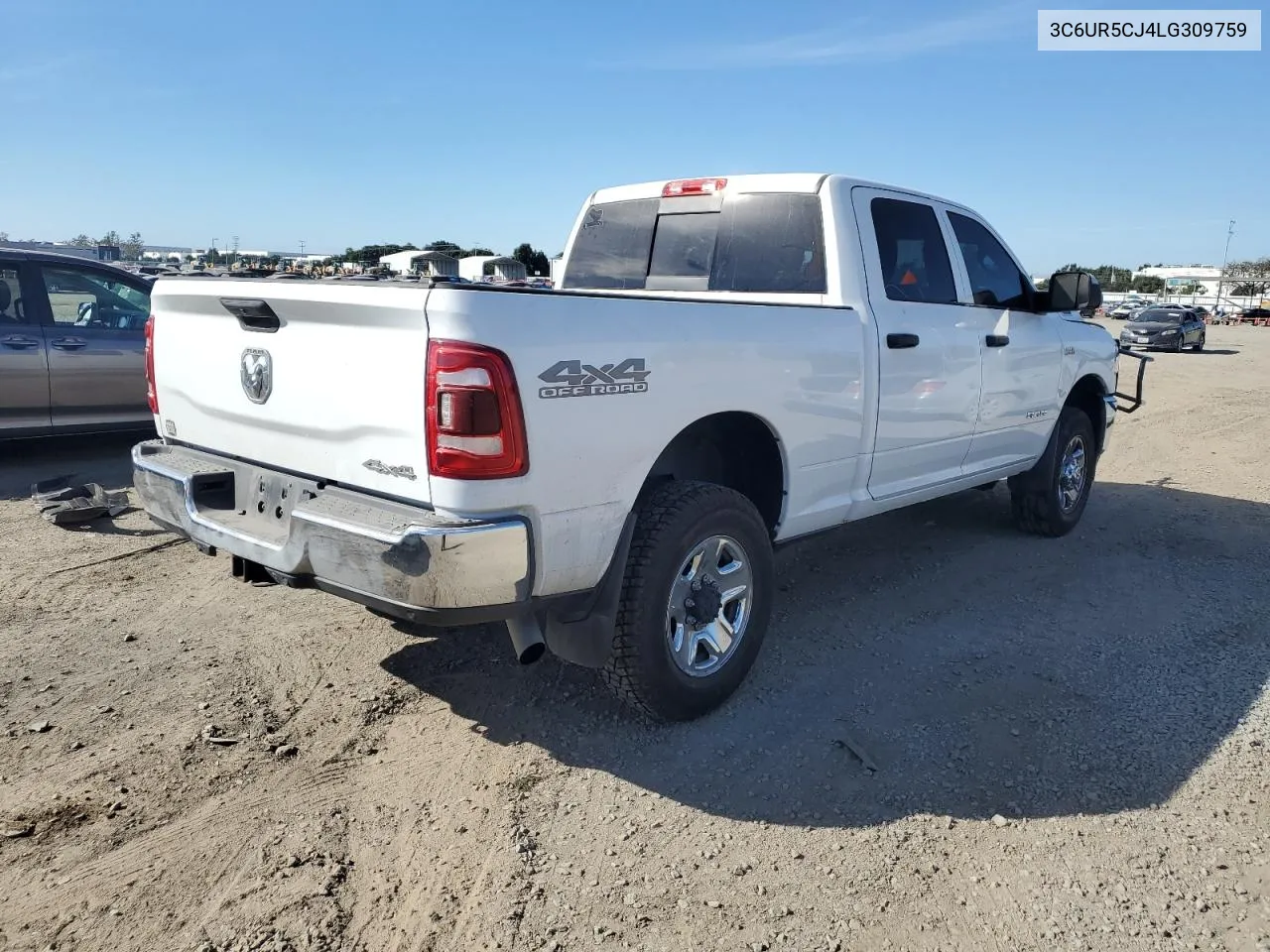 2020 Ram 2500 Tradesman VIN: 3C6UR5CJ4LG309759 Lot: 76738544