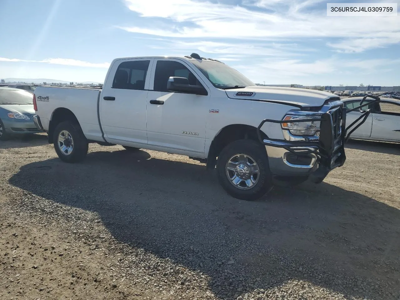 2020 Ram 2500 Tradesman VIN: 3C6UR5CJ4LG309759 Lot: 76738544