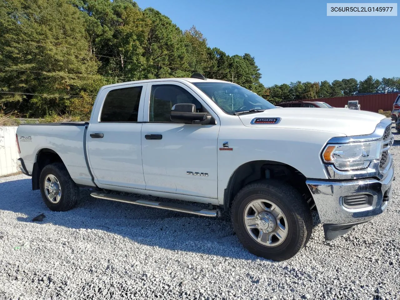 2020 Ram 2500 Tradesman VIN: 3C6UR5CL2LG145977 Lot: 76910124