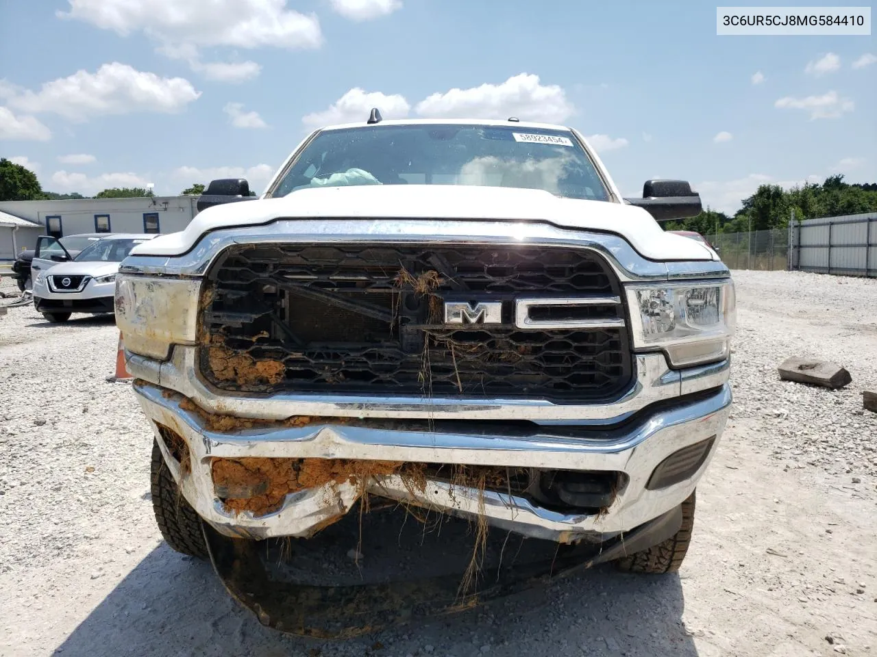 2021 Ram 2500 Tradesman VIN: 3C6UR5CJ8MG584410 Lot: 58923454