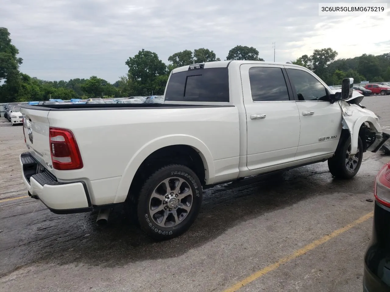 2021 Ram 2500 Longhorn VIN: 3C6UR5GL8MG675219 Lot: 59666264