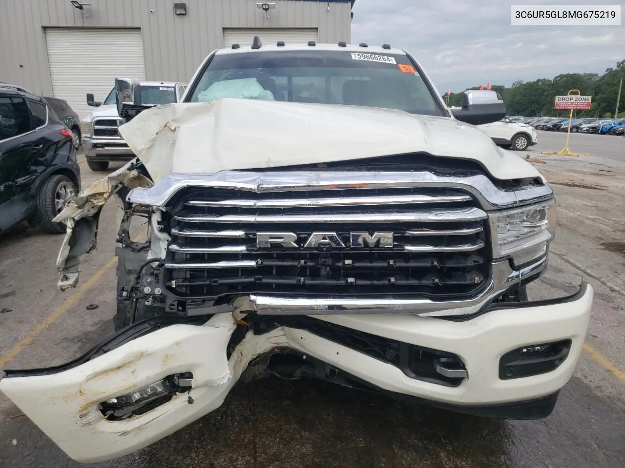 2021 Ram 2500 Longhorn VIN: 3C6UR5GL8MG675219 Lot: 59666264