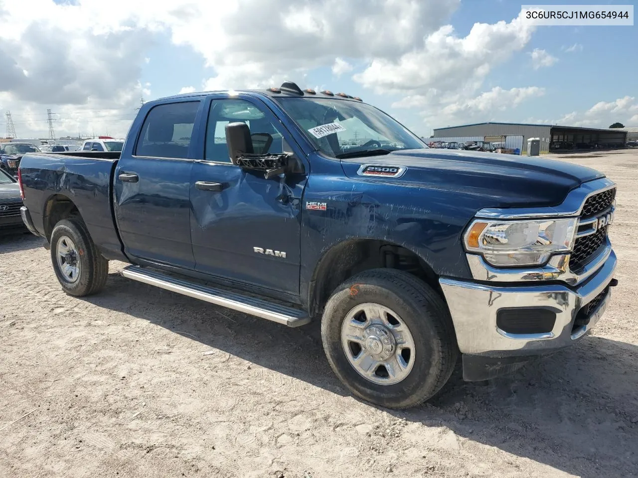 2021 Ram 2500 Tradesman VIN: 3C6UR5CJ1MG654944 Lot: 65907454