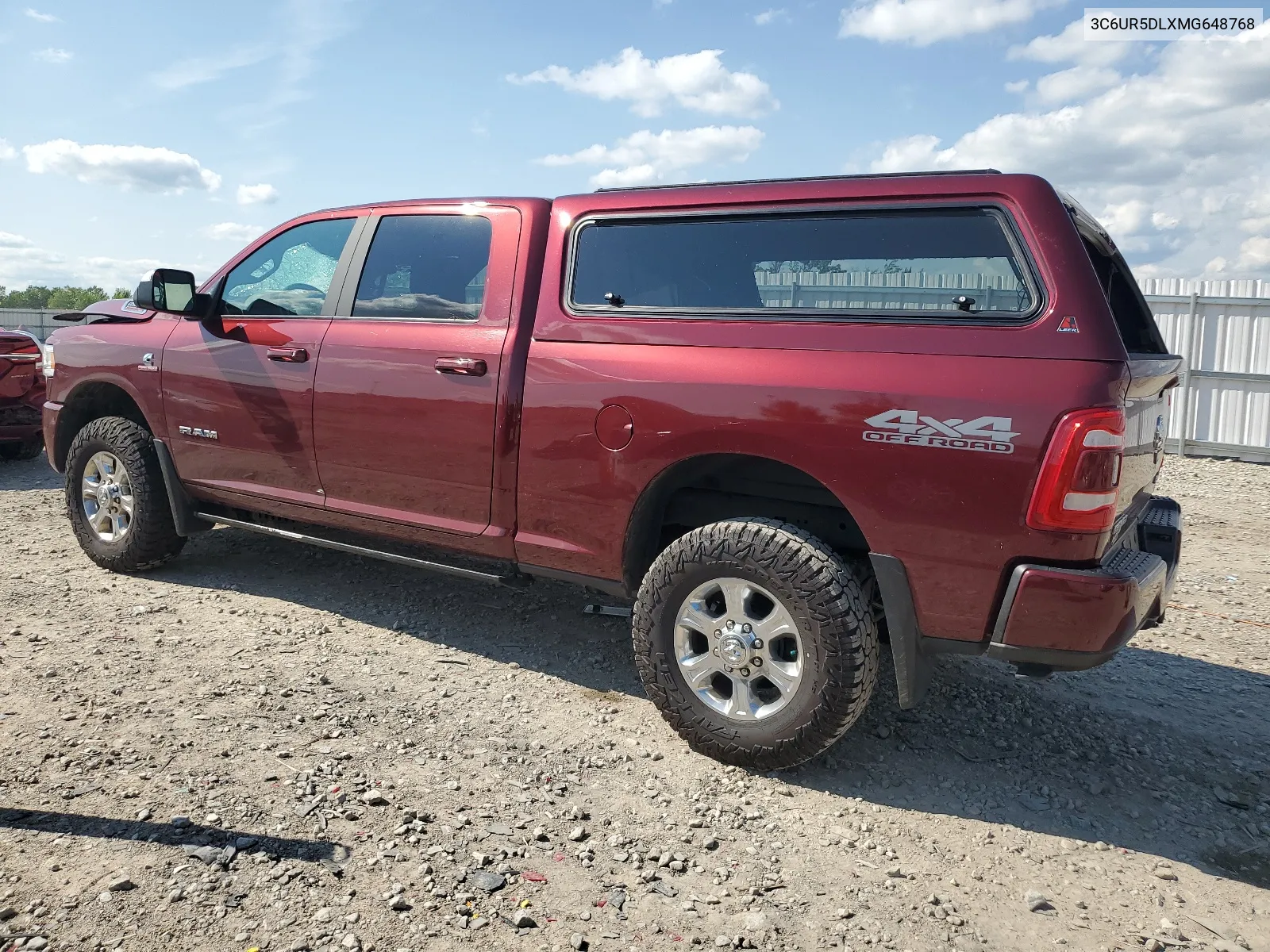 2021 Ram 2500 Big Horn VIN: 3C6UR5DLXMG648768 Lot: 66469434