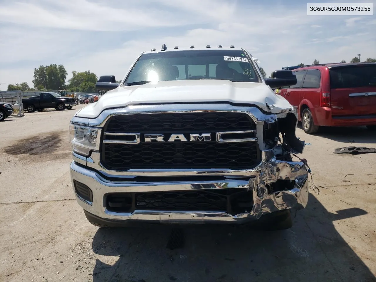 2021 Ram 2500 Tradesman VIN: 3C6UR5CJ0MG573255 Lot: 68141794