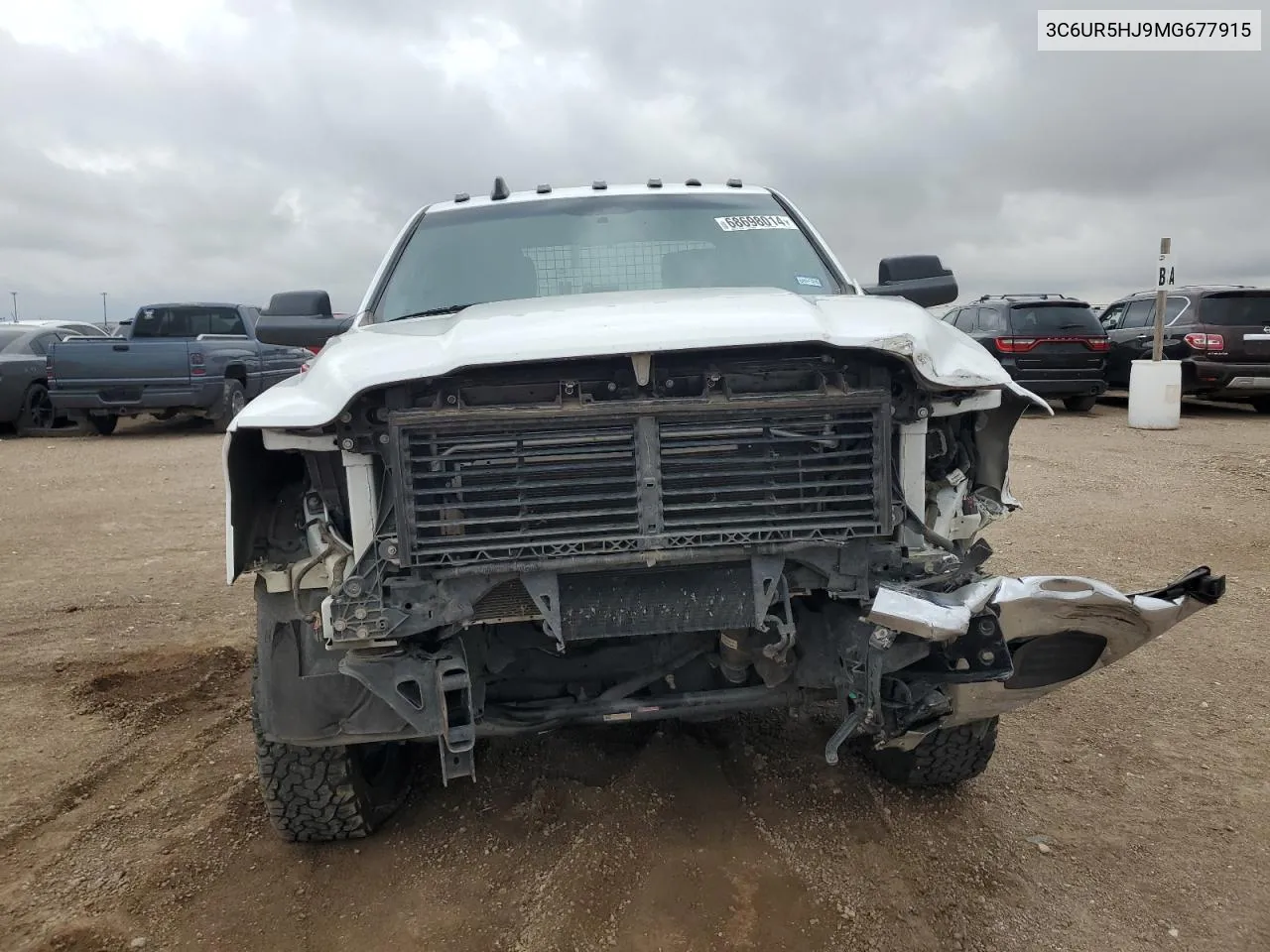 2021 Ram 2500 Tradesman VIN: 3C6UR5HJ9MG677915 Lot: 68698014