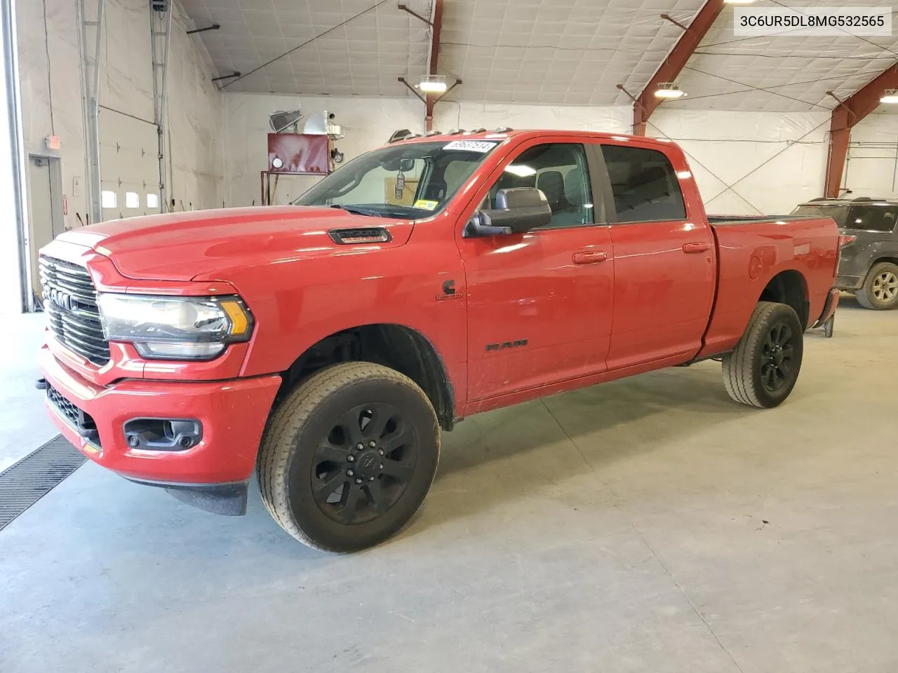 2021 Ram 2500 Big Horn VIN: 3C6UR5DL8MG532565 Lot: 69637514