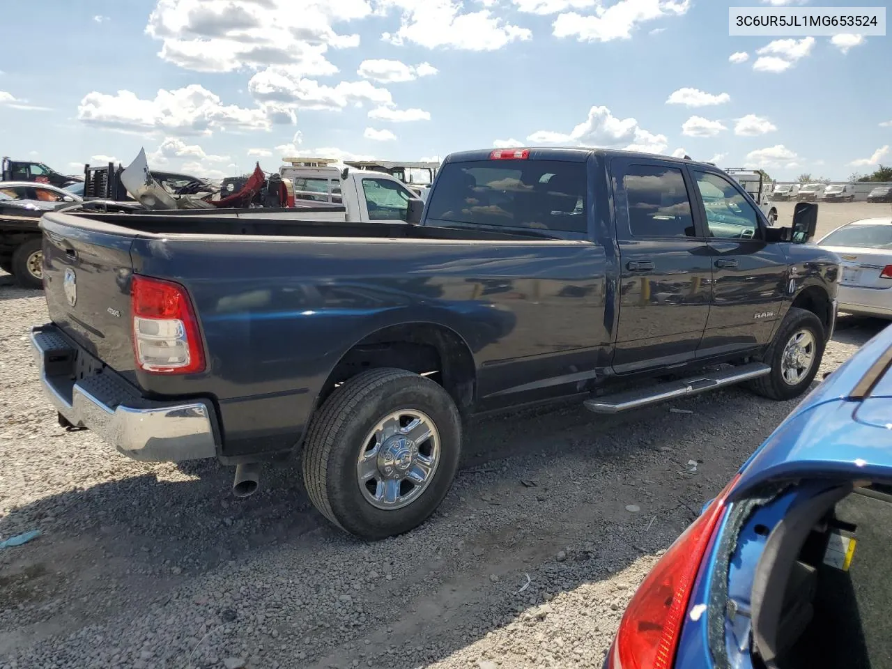 2021 Ram 2500 Big Horn VIN: 3C6UR5JL1MG653524 Lot: 69679534