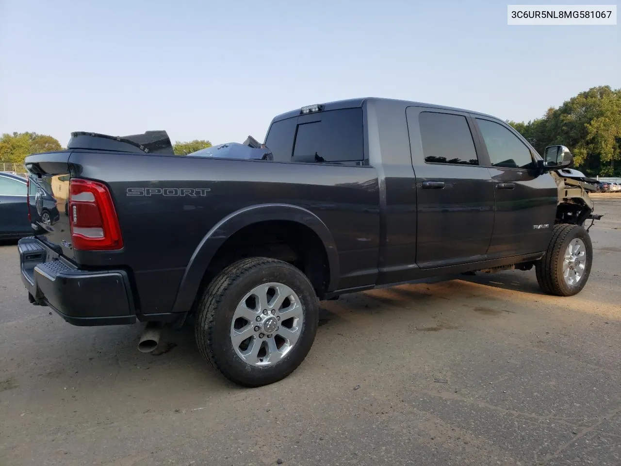 2021 Ram 2500 Laramie VIN: 3C6UR5NL8MG581067 Lot: 69813364