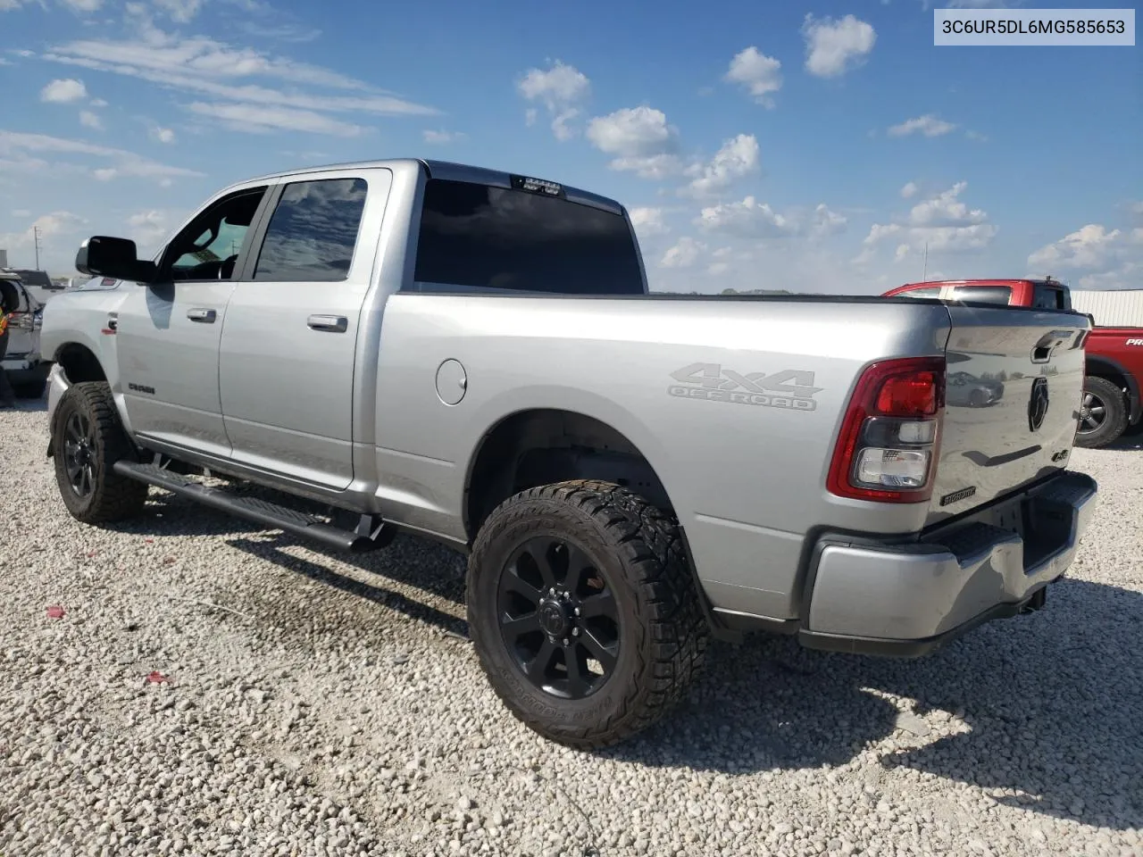 2021 Ram 2500 Big Horn VIN: 3C6UR5DL6MG585653 Lot: 70065854