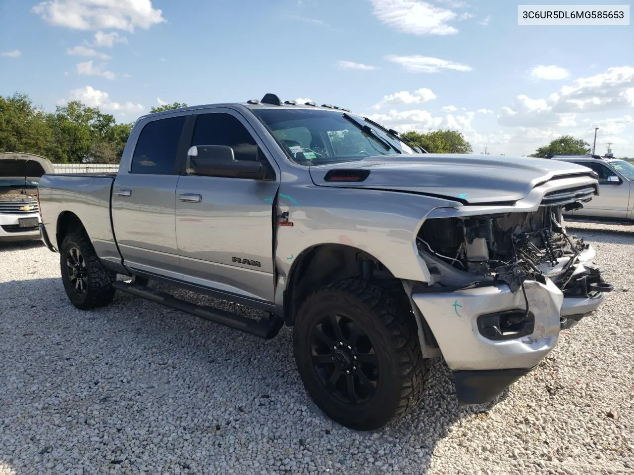 2021 Ram 2500 Big Horn VIN: 3C6UR5DL6MG585653 Lot: 70065854