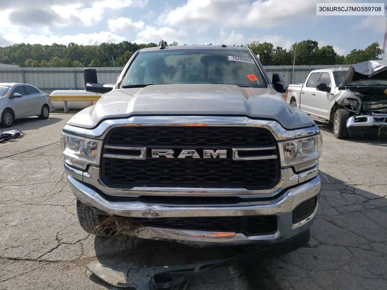 2021 Ram 2500 Tradesman VIN: 3C6UR5CJ7MG559708 Lot: 70289944