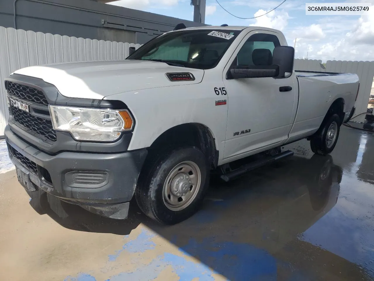 2021 Ram 2500 Tradesman VIN: 3C6MR4AJ5MG625749 Lot: 70452924