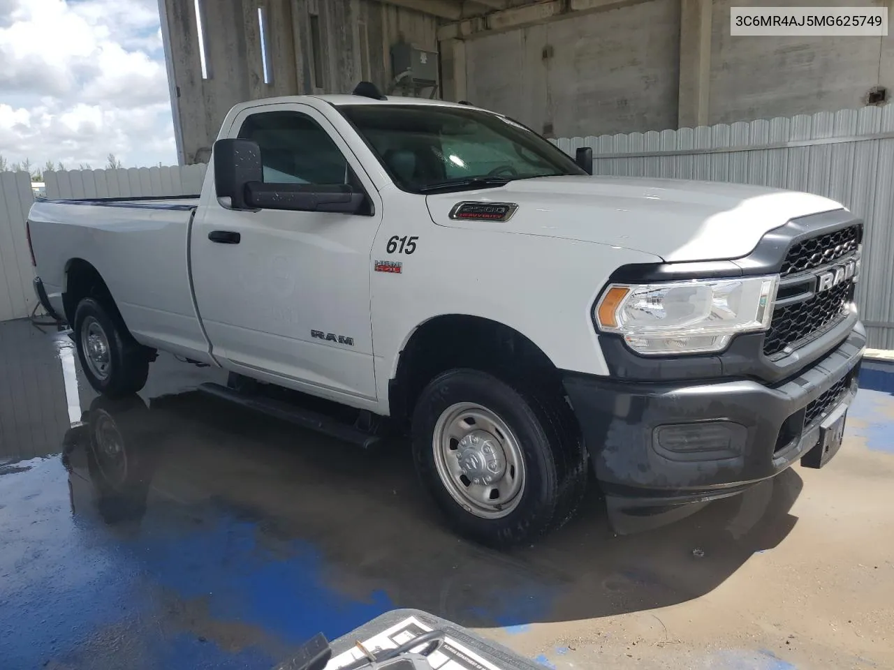 2021 Ram 2500 Tradesman VIN: 3C6MR4AJ5MG625749 Lot: 70452924