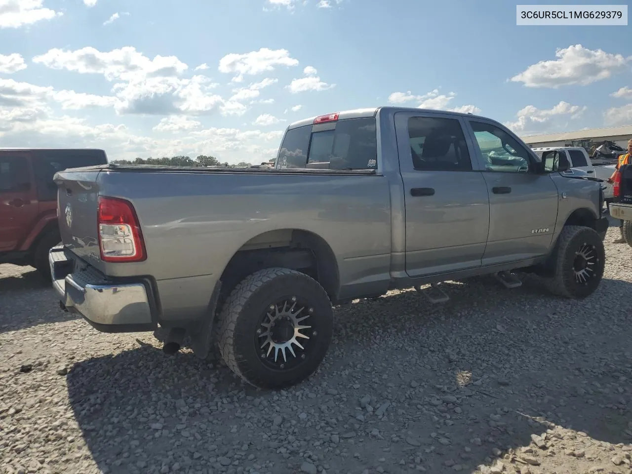 2021 Ram 2500 Tradesman VIN: 3C6UR5CL1MG629379 Lot: 71457444