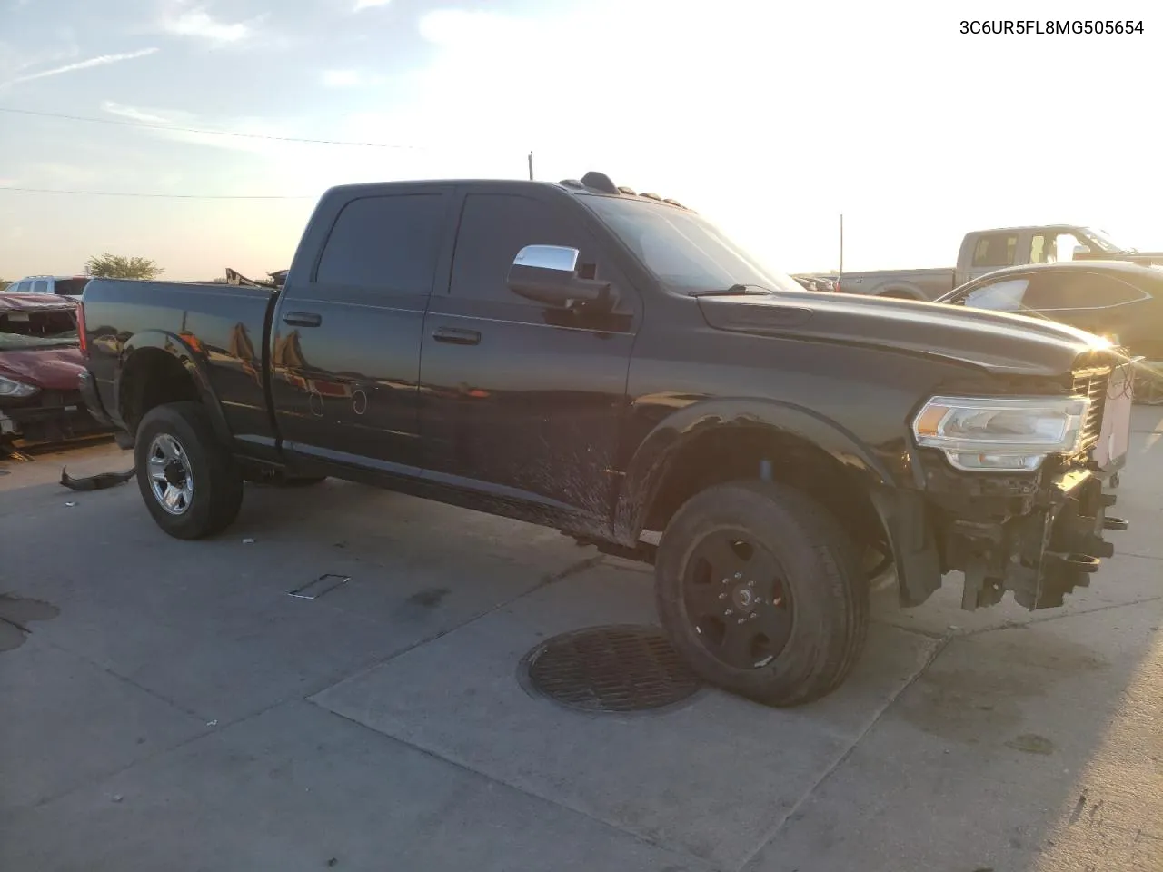 2021 Ram 2500 Laramie VIN: 3C6UR5FL8MG505654 Lot: 71914324