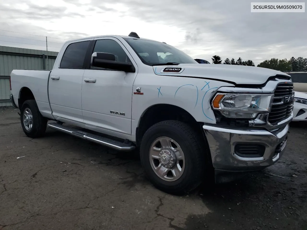 2021 Ram 2500 Big Horn VIN: 3C6UR5DL9MG509070 Lot: 72125944