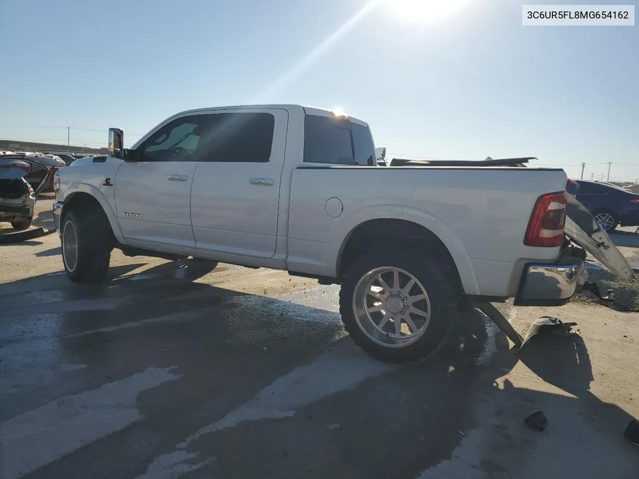 2021 Ram 2500 Laramie VIN: 3C6UR5FL8MG654162 Lot: 73305184