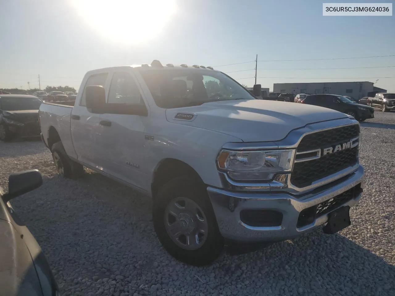 2021 Ram 2500 Tradesman VIN: 3C6UR5CJ3MG624036 Lot: 73653124