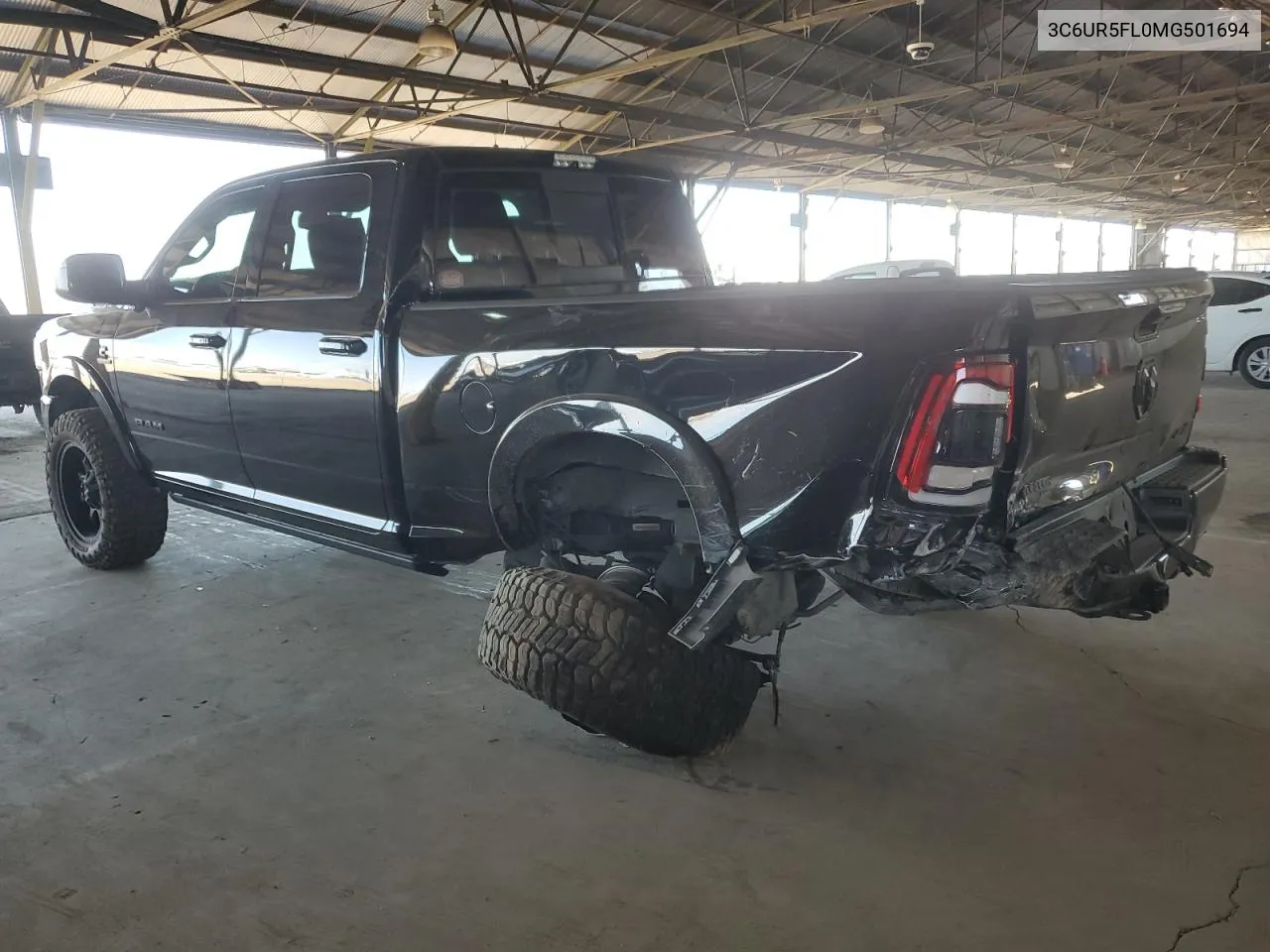 2021 Ram 2500 Laramie VIN: 3C6UR5FL0MG501694 Lot: 73696474