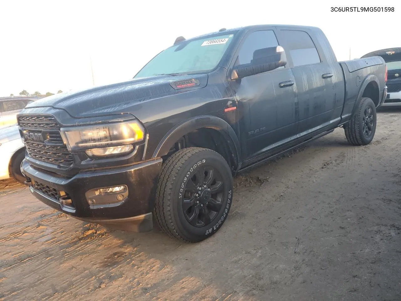 2021 Ram 2500 Limited VIN: 3C6UR5TL9MG501598 Lot: 73866554