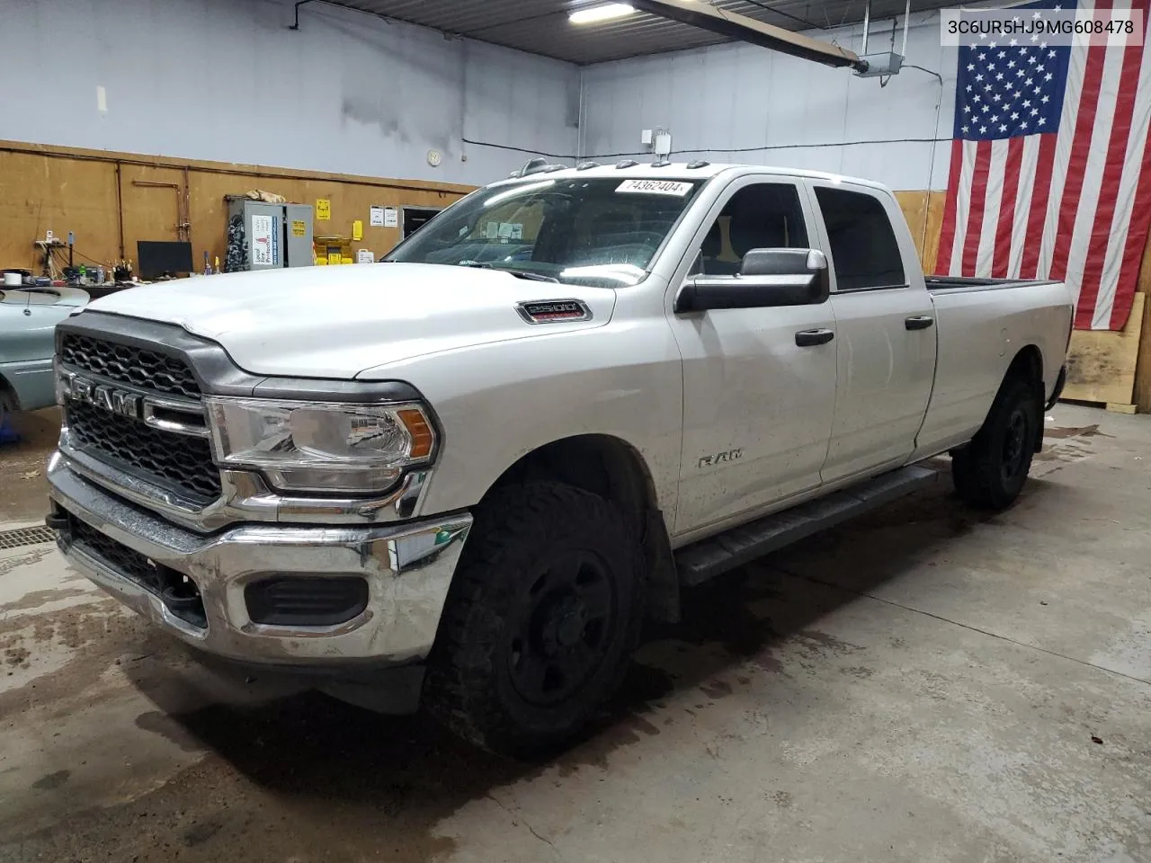 2021 Ram 2500 Tradesman VIN: 3C6UR5HJ9MG608478 Lot: 74362404