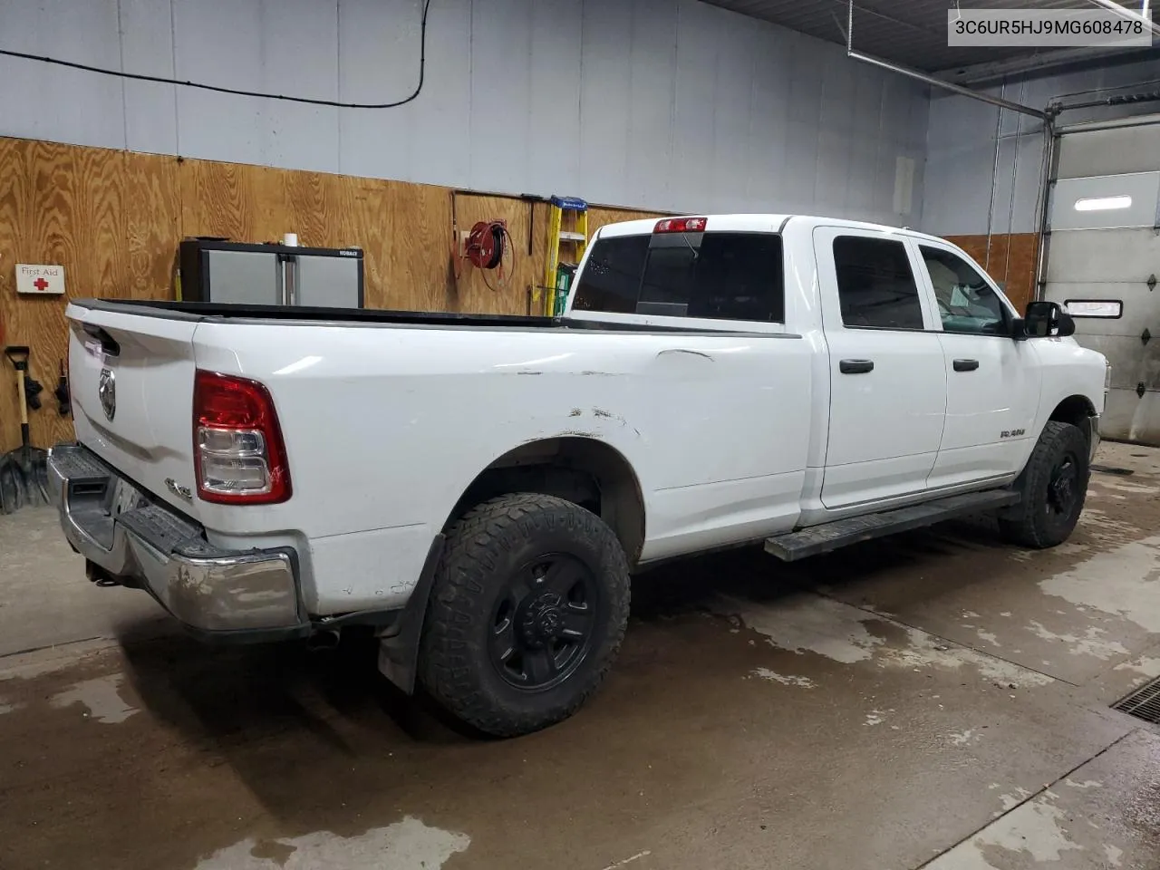 2021 Ram 2500 Tradesman VIN: 3C6UR5HJ9MG608478 Lot: 74362404