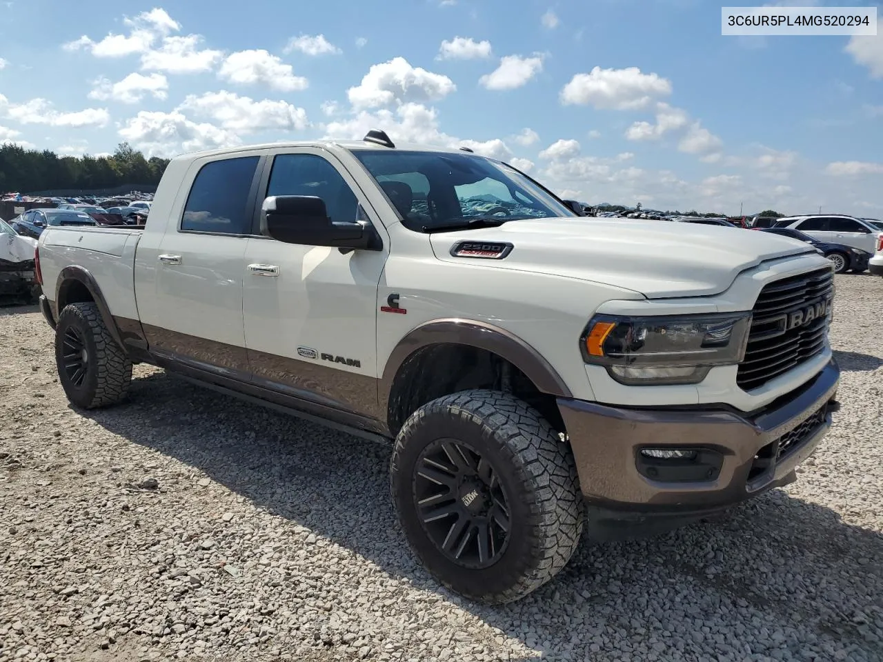 2021 Ram 2500 Longhorn VIN: 3C6UR5PL4MG520294 Lot: 74426784