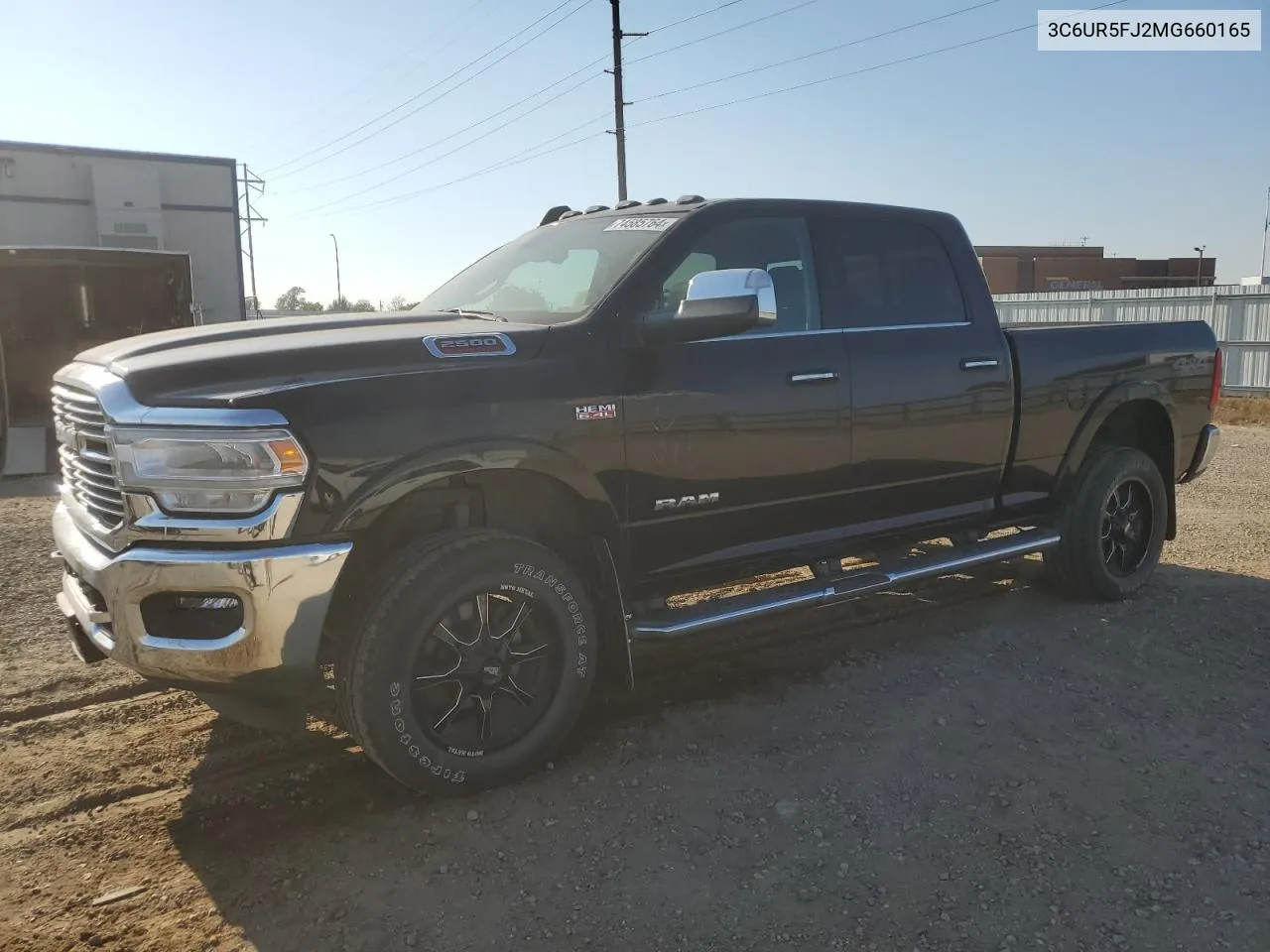 2021 Ram 2500 Laramie VIN: 3C6UR5FJ2MG660165 Lot: 74585764