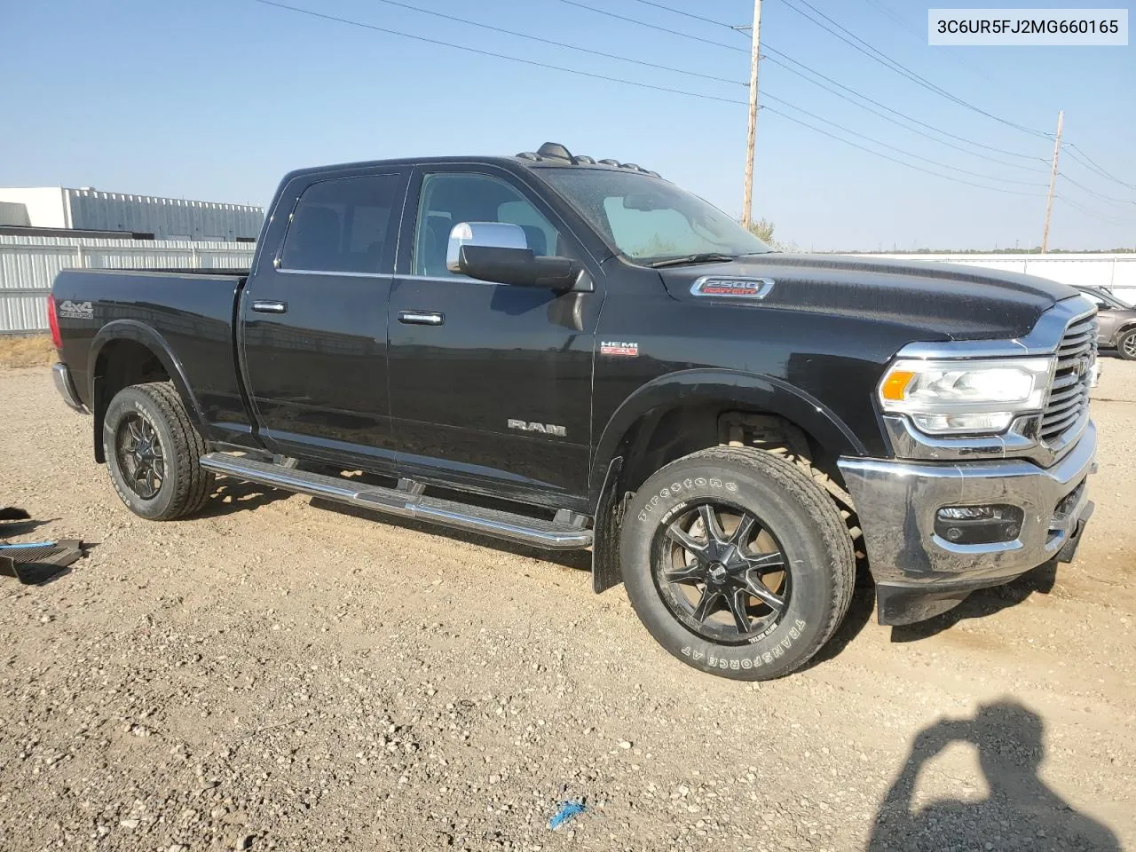 2021 Ram 2500 Laramie VIN: 3C6UR5FJ2MG660165 Lot: 74585764