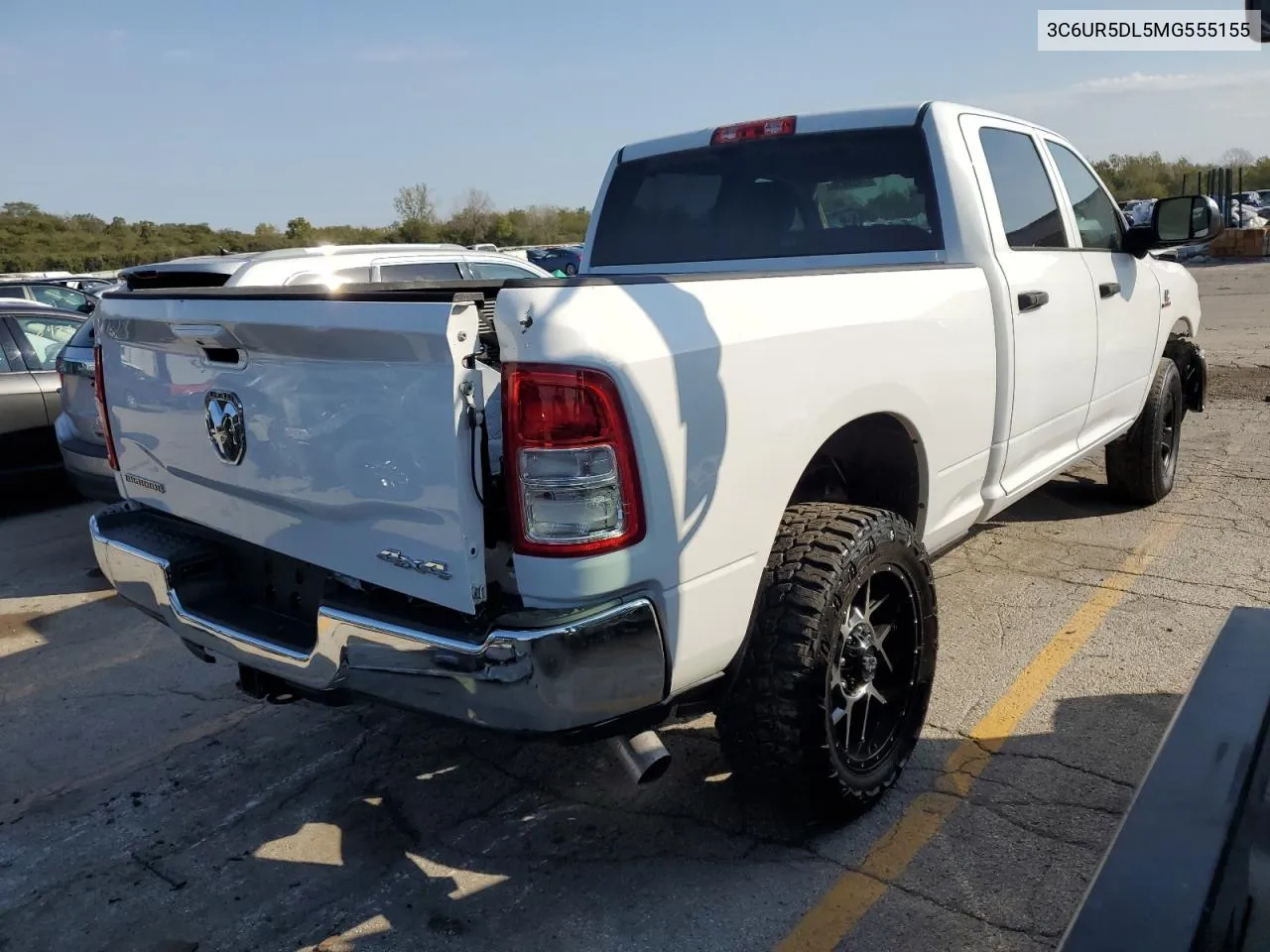 2021 Ram 2500 Big Horn VIN: 3C6UR5DL5MG555155 Lot: 74598364