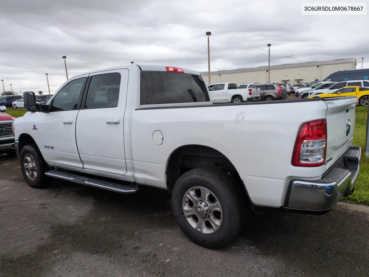 2021 Ram 2500 Big Horn VIN: 3C6UR5DL0MG678667 Lot: 74792864