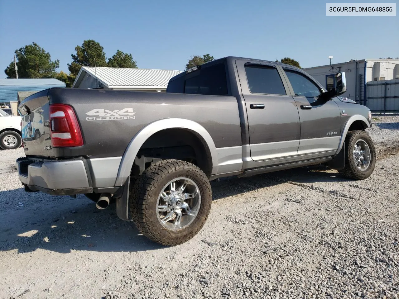 2021 Ram 2500 Laramie VIN: 3C6UR5FL0MG648856 Lot: 75007784