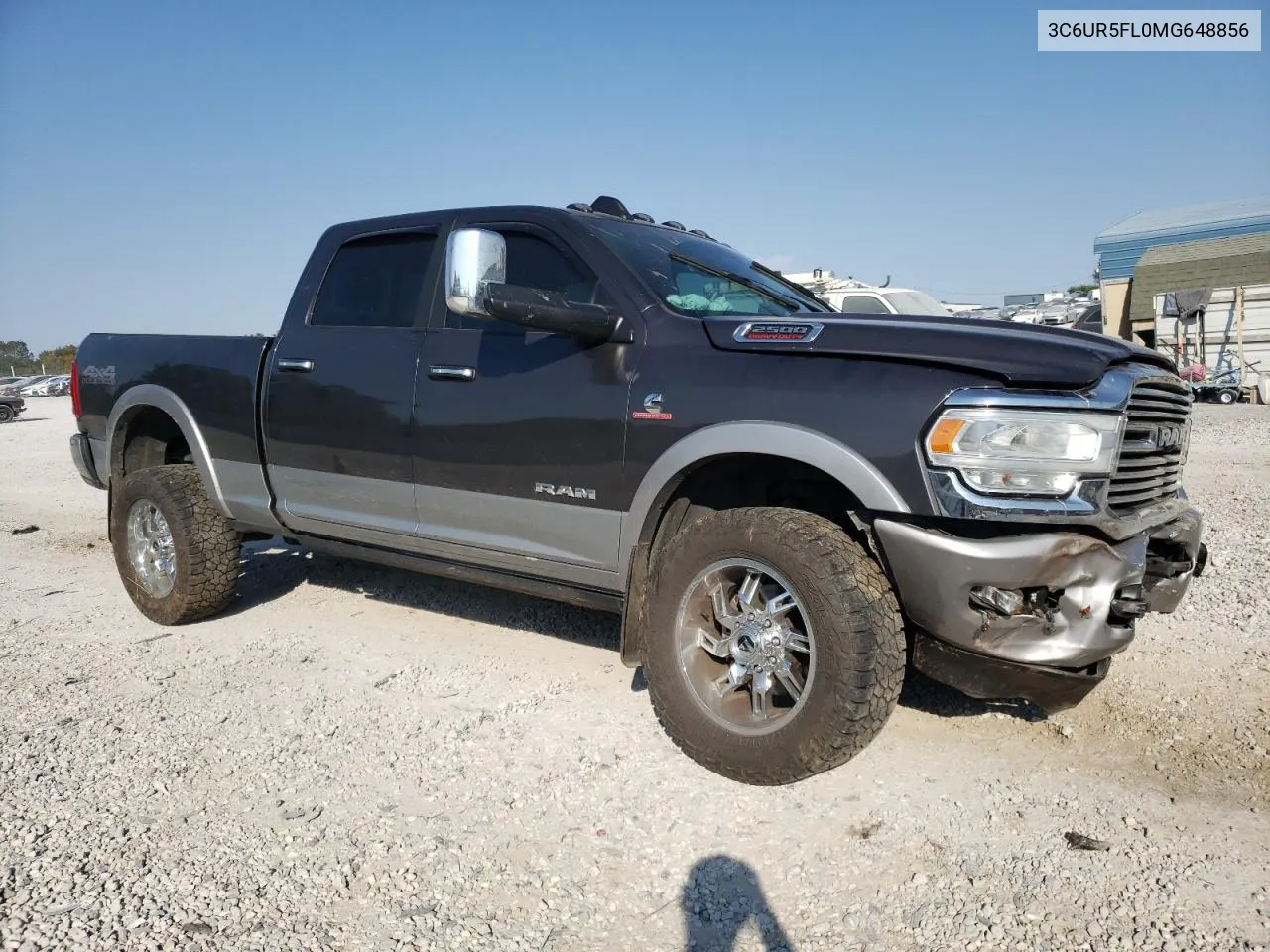 2021 Ram 2500 Laramie VIN: 3C6UR5FL0MG648856 Lot: 75007784