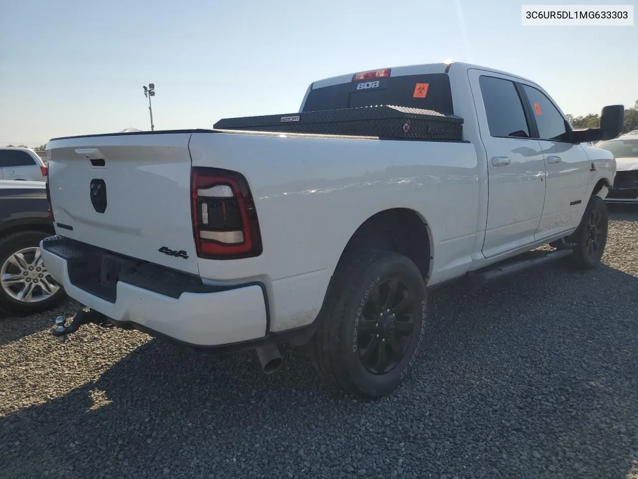 2021 Ram 2500 Big Horn VIN: 3C6UR5DL1MG633303 Lot: 75574964