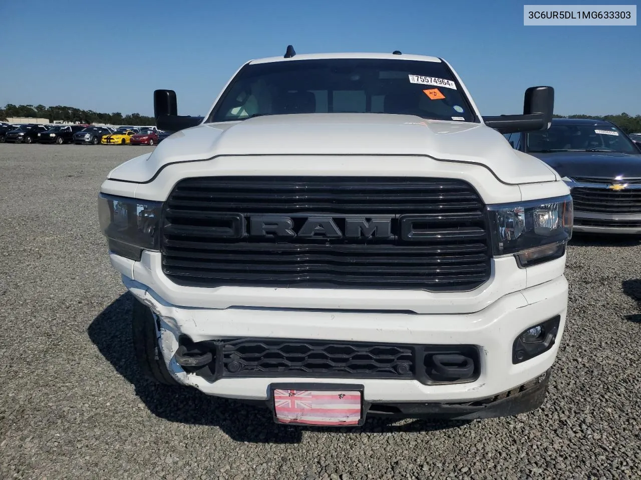 2021 Ram 2500 Big Horn VIN: 3C6UR5DL1MG633303 Lot: 75574964