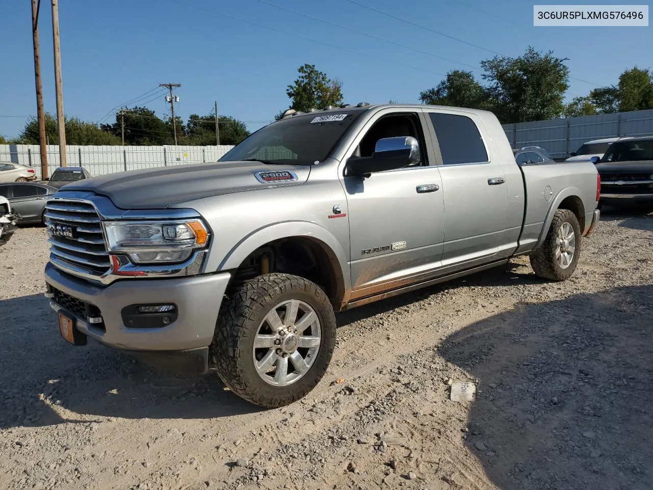 2021 Ram 2500 Longhorn VIN: 3C6UR5PLXMG576496 Lot: 76097194