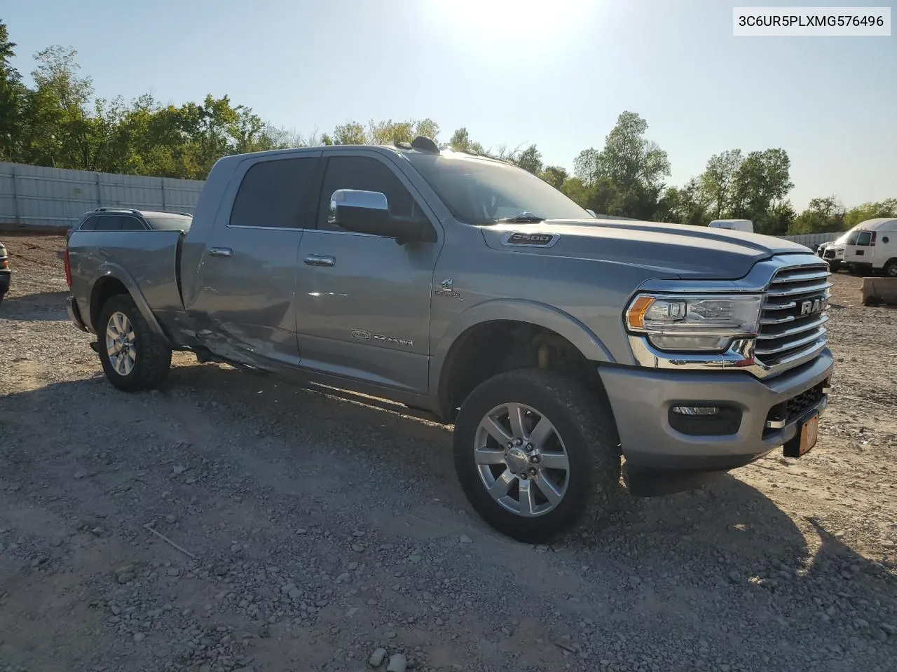 2021 Ram 2500 Longhorn VIN: 3C6UR5PLXMG576496 Lot: 76097194