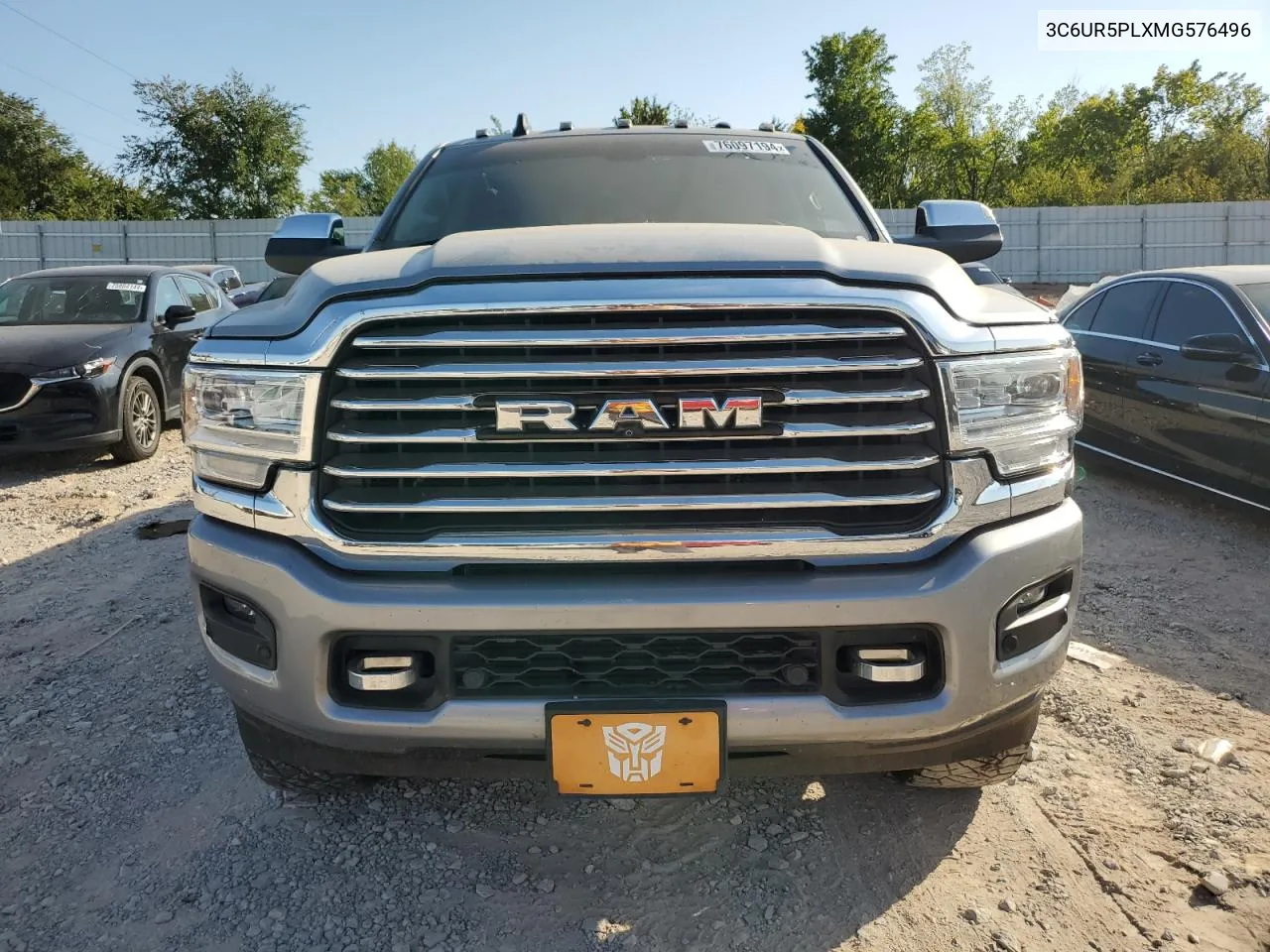 2021 Ram 2500 Longhorn VIN: 3C6UR5PLXMG576496 Lot: 76097194