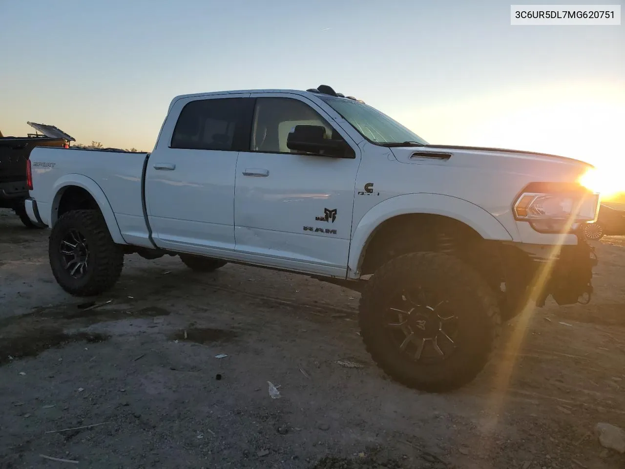 2021 Ram 2500 Big Horn VIN: 3C6UR5DL7MG620751 Lot: 76126844